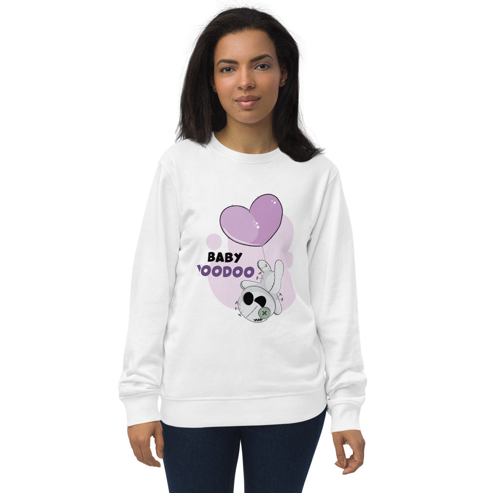 Ted heart - Baby voodoo | Unisex Organic Sweatshirt | SOL'S 03574