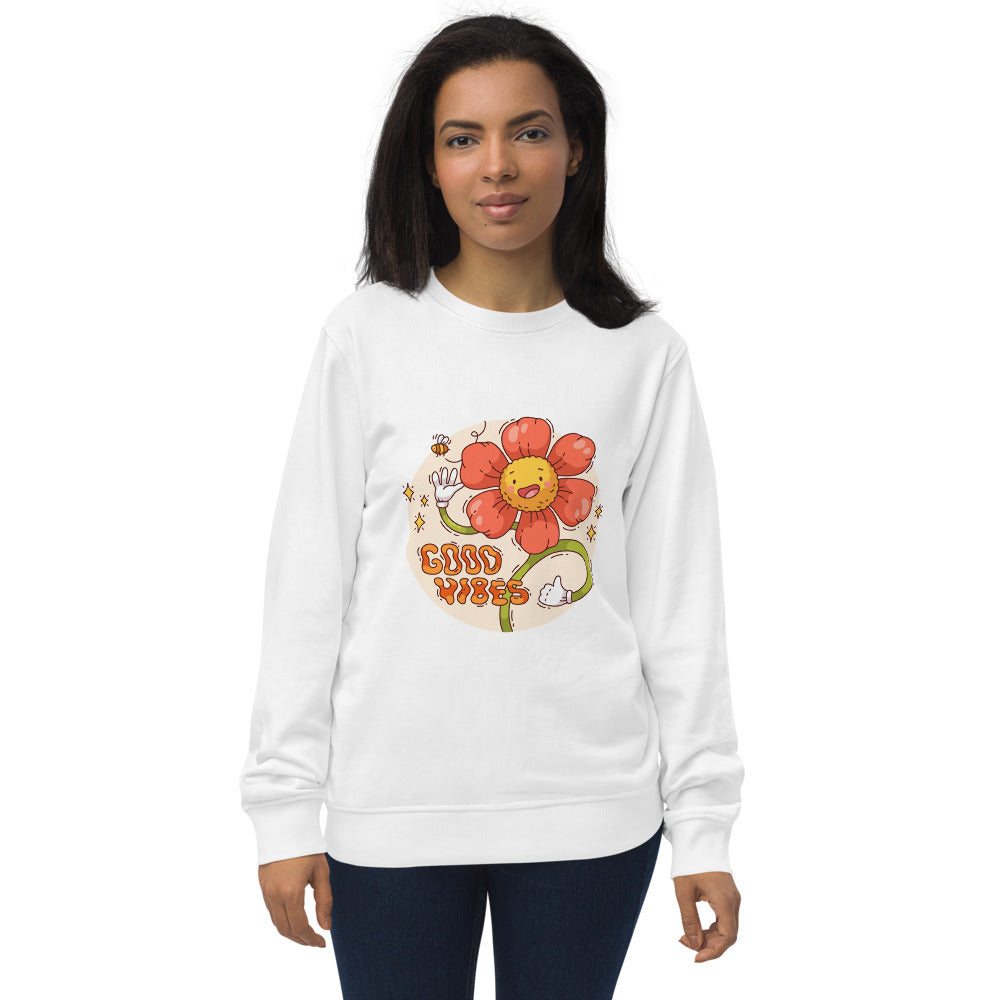 Good vides | Unisex Organic Sweatshirt | SOL'S 03574
