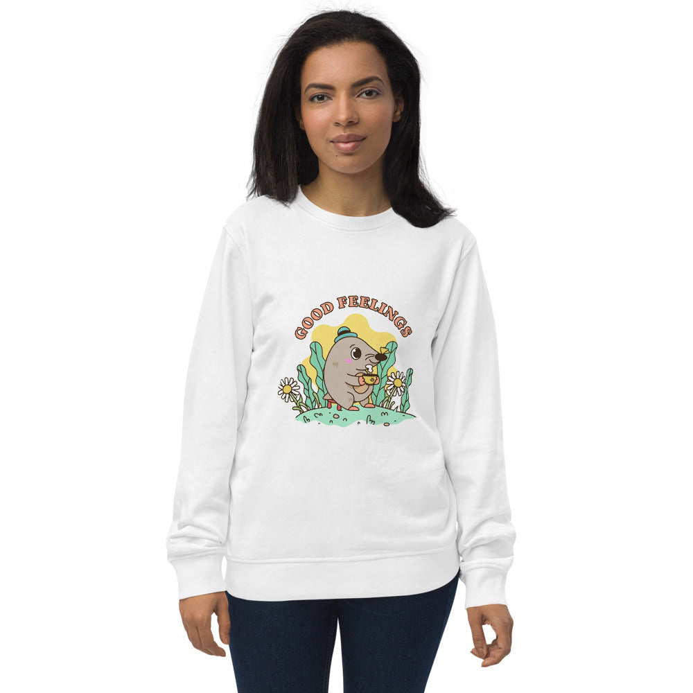 Good feelings | Unisex Organic Sweatshirt | SOL'S 03574