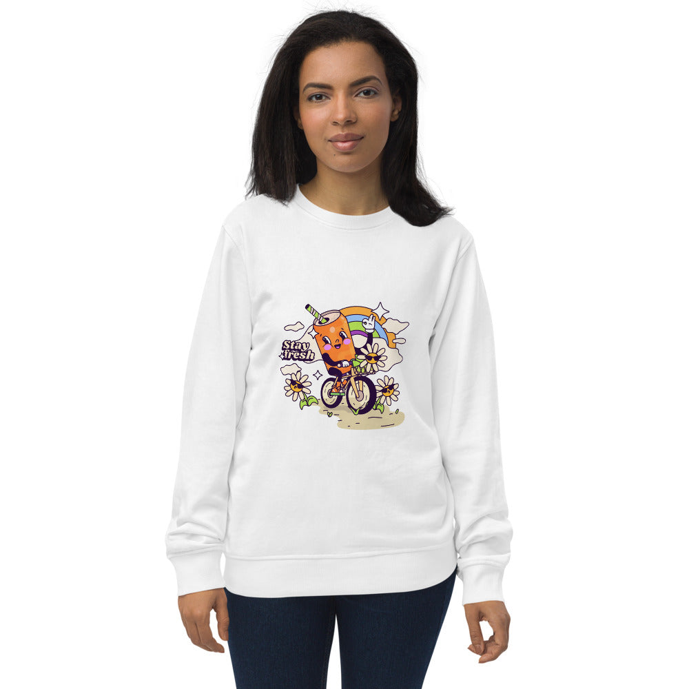 Stay fresh | Unisex Organic Sweatshirt | SOL'S 03574