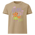 Orange fox - Ẹnoy the day | Unisex Oversized Garment-Dyed T-Shirt | Bella + Canvas 4810