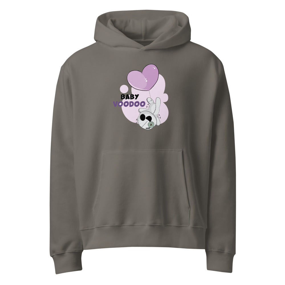 Ted heart - Baby voodoo | Unisex Oversized Heavyweight Hoodie | Bella + Canvas 4719