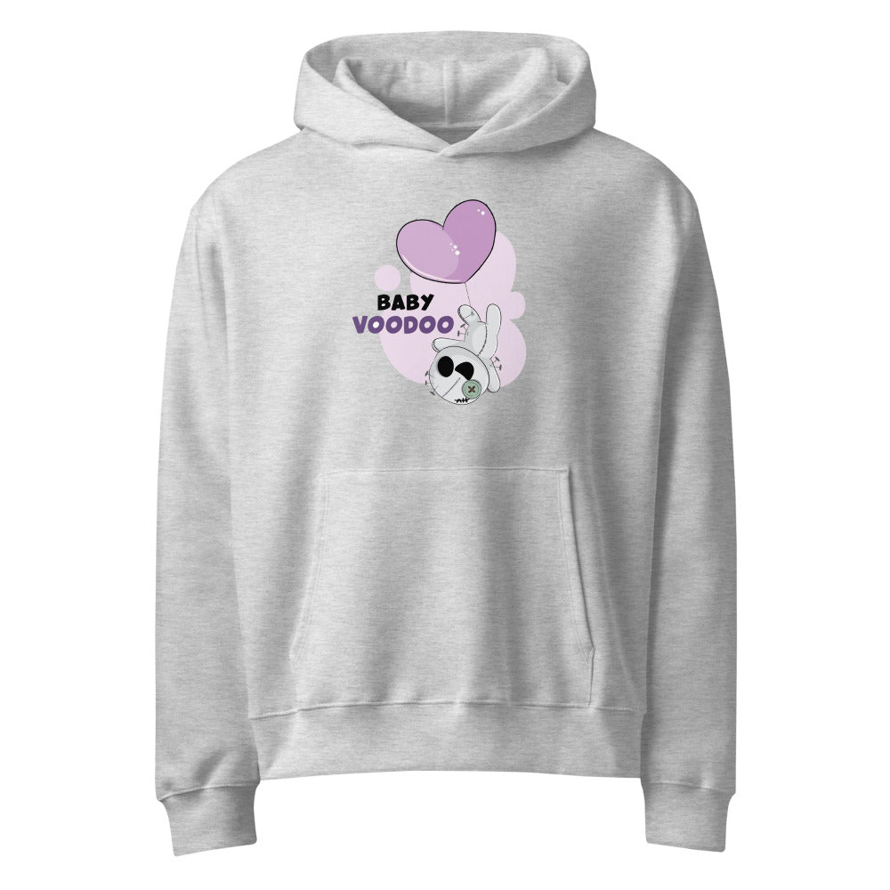 Ted heart - Baby voodoo | Unisex Oversized Heavyweight Hoodie | Bella + Canvas 4719
