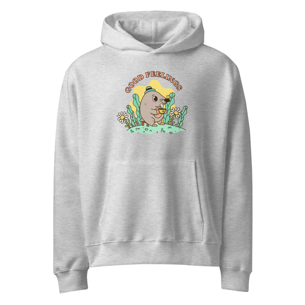 Good feelings | Unisex Oversized Heavyweight Hoodie | Bella + Canvas 4719