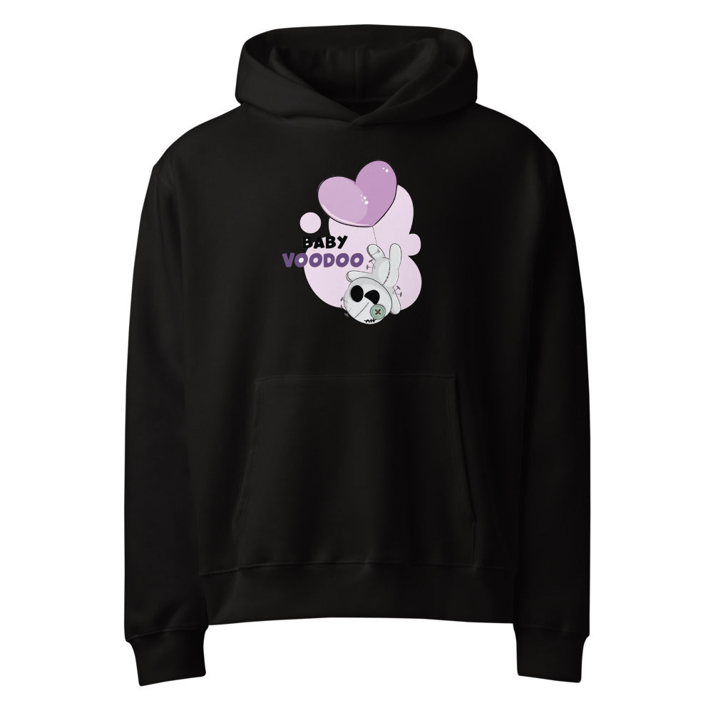 Ted heart - Baby voodoo | Unisex Oversized Heavyweight Hoodie | Bella + Canvas 4719