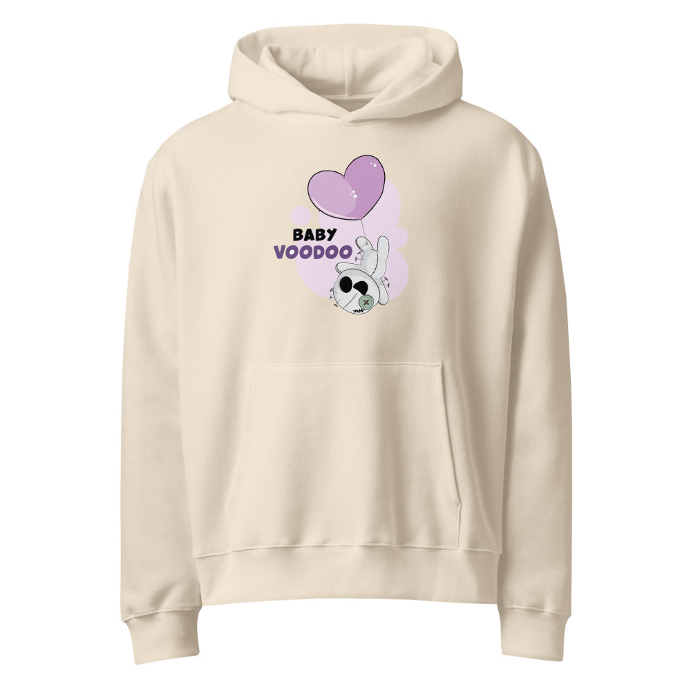 Ted heart - Baby voodoo | Unisex Oversized Heavyweight Hoodie | Bella + Canvas 4719