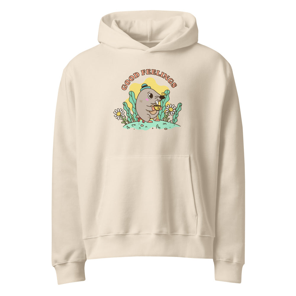 Good feelings | Unisex Oversized Heavyweight Hoodie | Bella + Canvas 4719