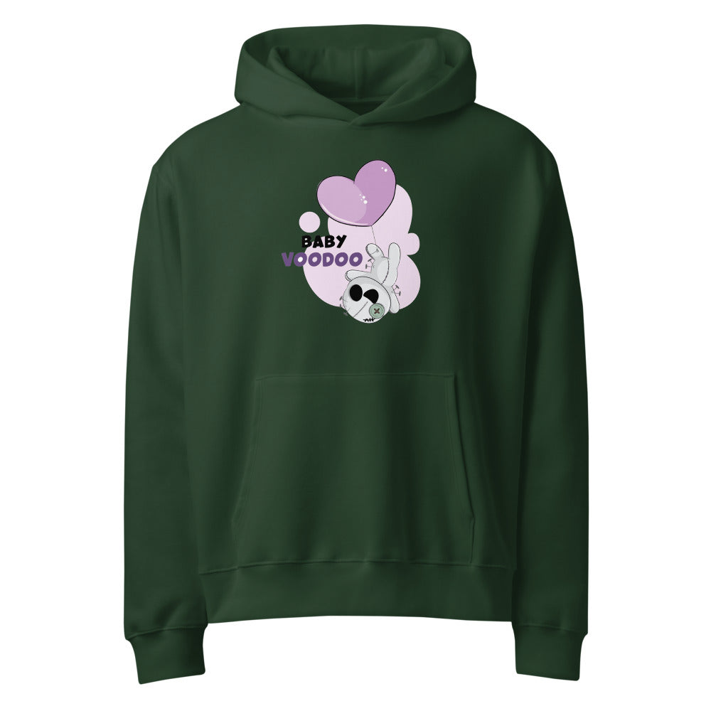Ted heart - Baby voodoo | Unisex Oversized Heavyweight Hoodie | Bella + Canvas 4719