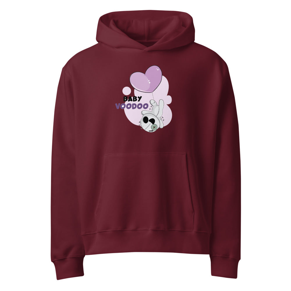 Ted heart - Baby voodoo | Unisex Oversized Heavyweight Hoodie | Bella + Canvas 4719