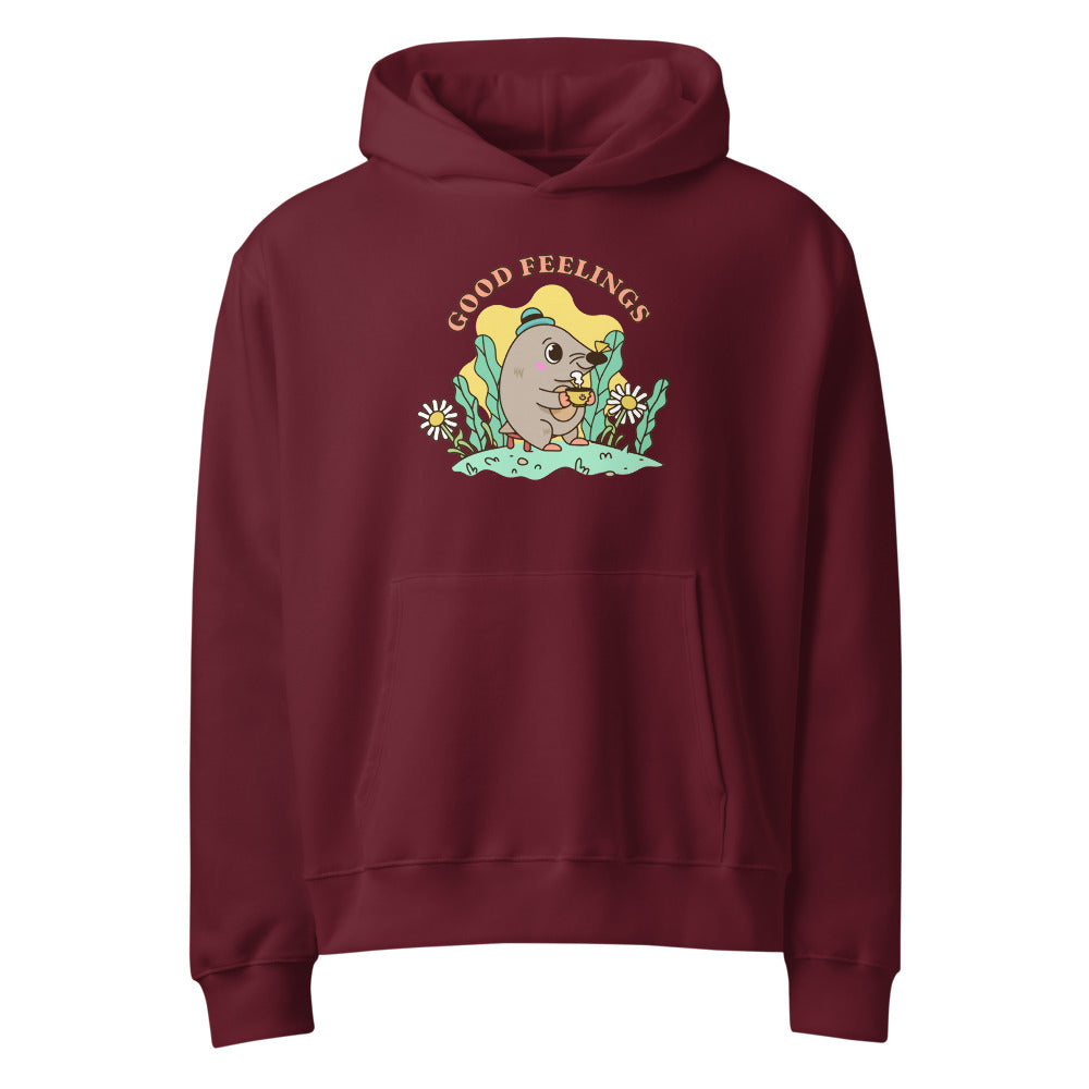 Good feelings | Unisex Oversized Heavyweight Hoodie | Bella + Canvas 4719