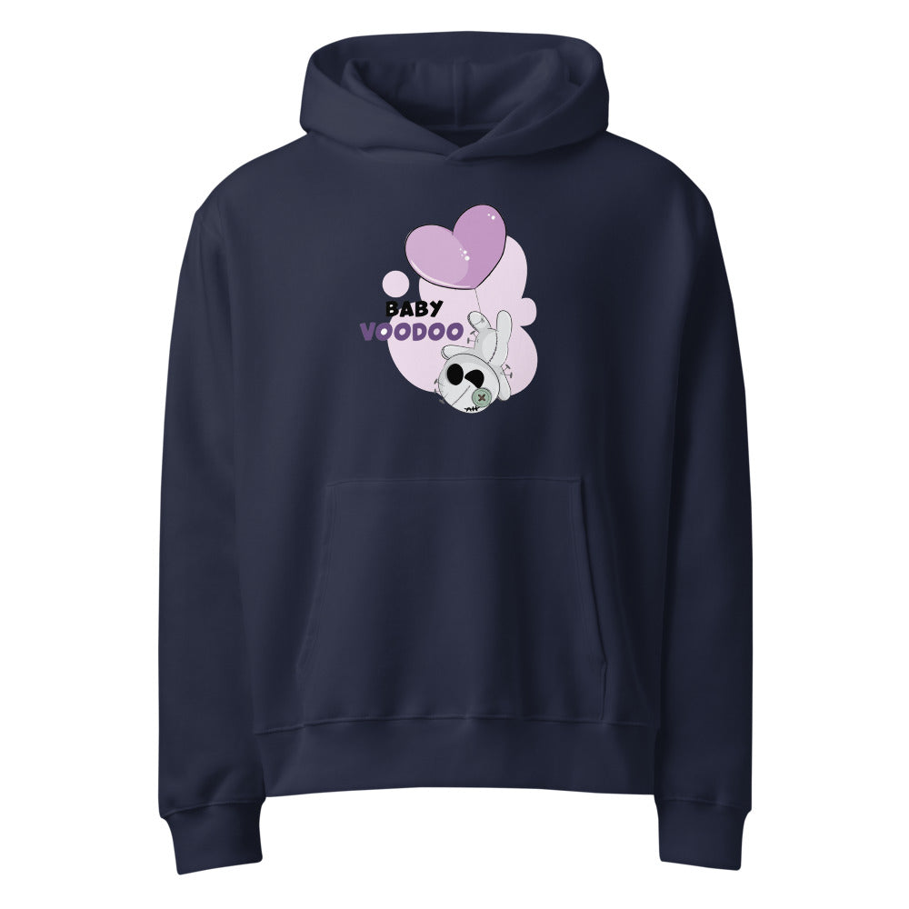 Ted heart - Baby voodoo | Unisex Oversized Heavyweight Hoodie | Bella + Canvas 4719