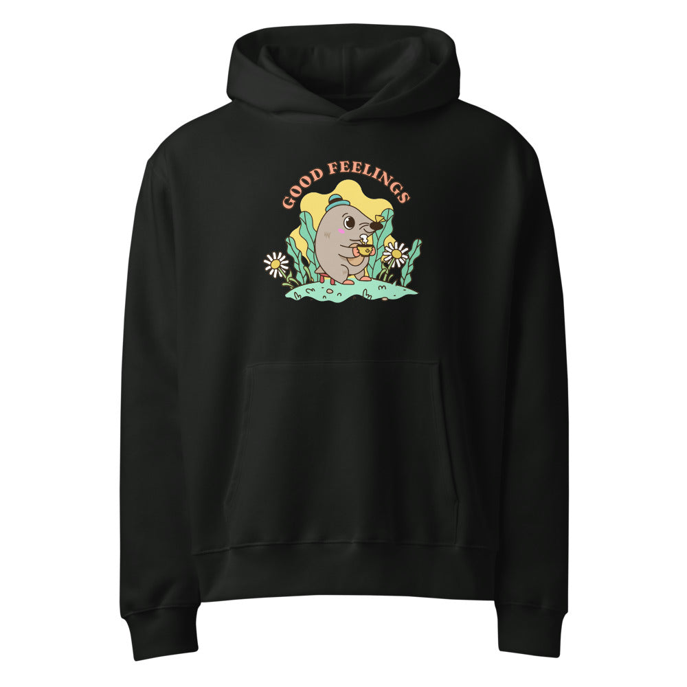 Good feelings | Unisex Oversized Heavyweight Hoodie | Bella + Canvas 4719