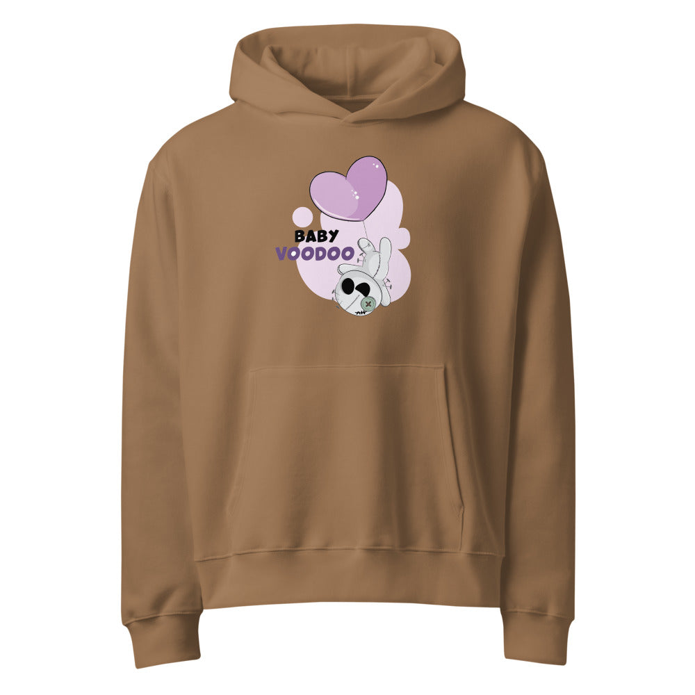 Ted heart - Baby voodoo | Unisex Oversized Heavyweight Hoodie | Bella + Canvas 4719