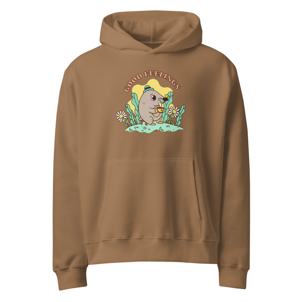 Good feelings | Unisex Oversized Heavyweight Hoodie | Bella + Canvas 4719