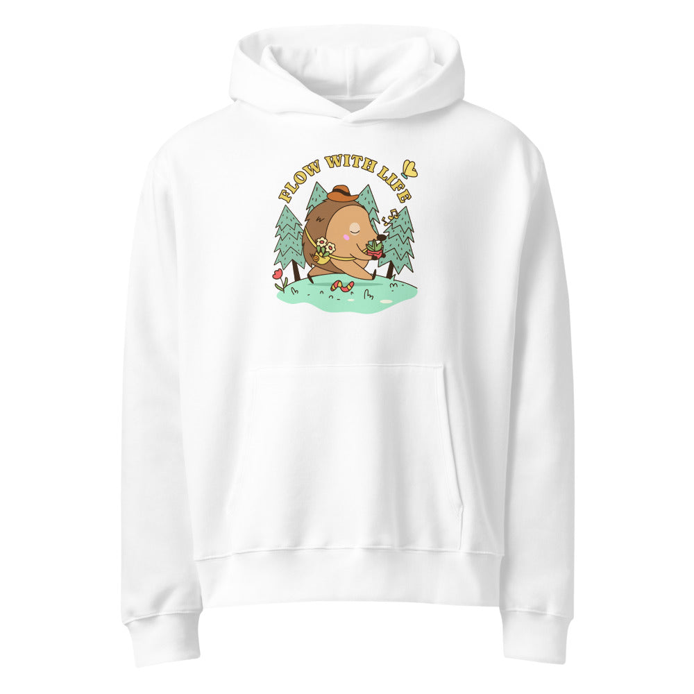 Flow with life | Unisex Oversized Heavyweight Hoodie | Bella + Canvas 4719
