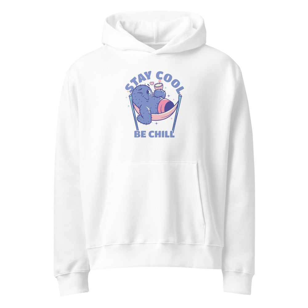 Stay cool be chill | Unisex Oversized Heavyweight Hoodie | Bella + Canvas 4719