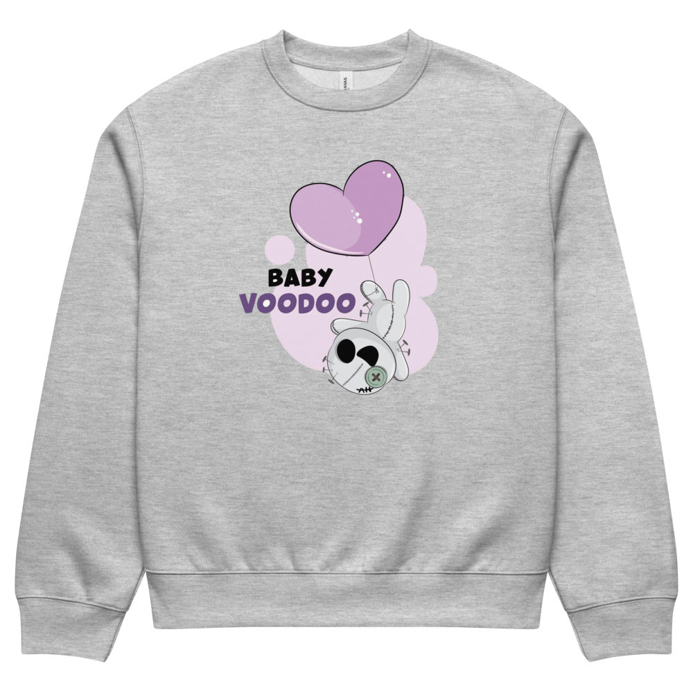 Ted heart - Baby voodoo | Unisex Oversized Heavyweight Sweatshirt | Bella + Canvas 4711