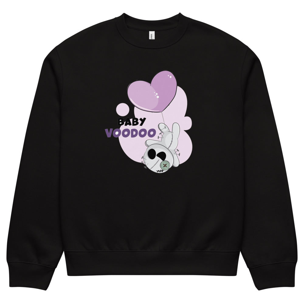 Ted heart - Baby voodoo | Unisex Oversized Heavyweight Sweatshirt | Bella + Canvas 4711
