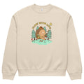 Flow with life | Unisex Oversized Heavyweight Sweatshirt | Bella + Canvas 4711