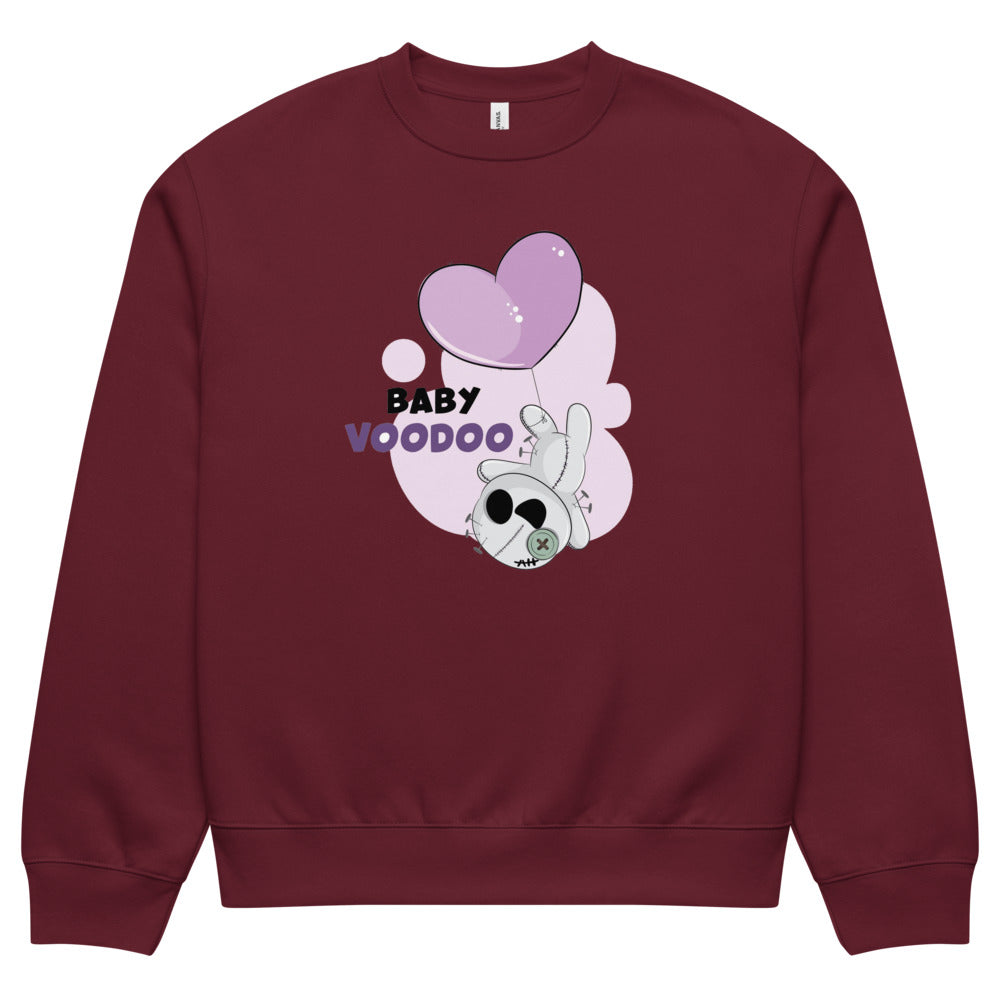 Ted heart - Baby voodoo | Unisex Oversized Heavyweight Sweatshirt | Bella + Canvas 4711