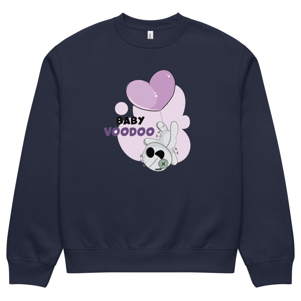 Ted heart - Baby voodoo | Unisex Oversized Heavyweight Sweatshirt | Bella + Canvas 4711