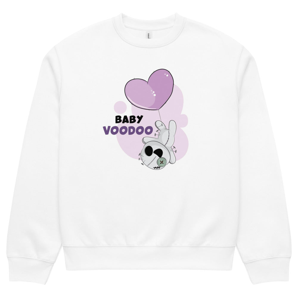 Ted heart - Baby voodoo | Unisex Oversized Heavyweight Sweatshirt | Bella + Canvas 4711