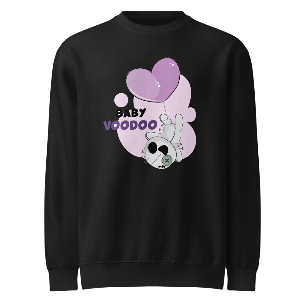 Ted heart - Baby voodoo | Unisex Premium Crew Neck Sweatshirt | Lane Seven LS14004