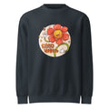 Good vides | Unisex Premium Crew Neck Sweatshirt | Lane Seven LS14004
