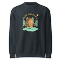 Flow with life | Unisex Premium Crew Neck Sweatshirt | Lane Seven LS14004