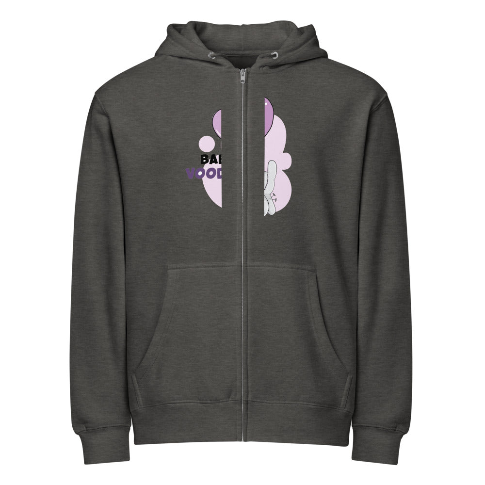 Ted heart - Baby voodoo | Unisex Premium Full Zip Hoodie | Lane Seven LS14003