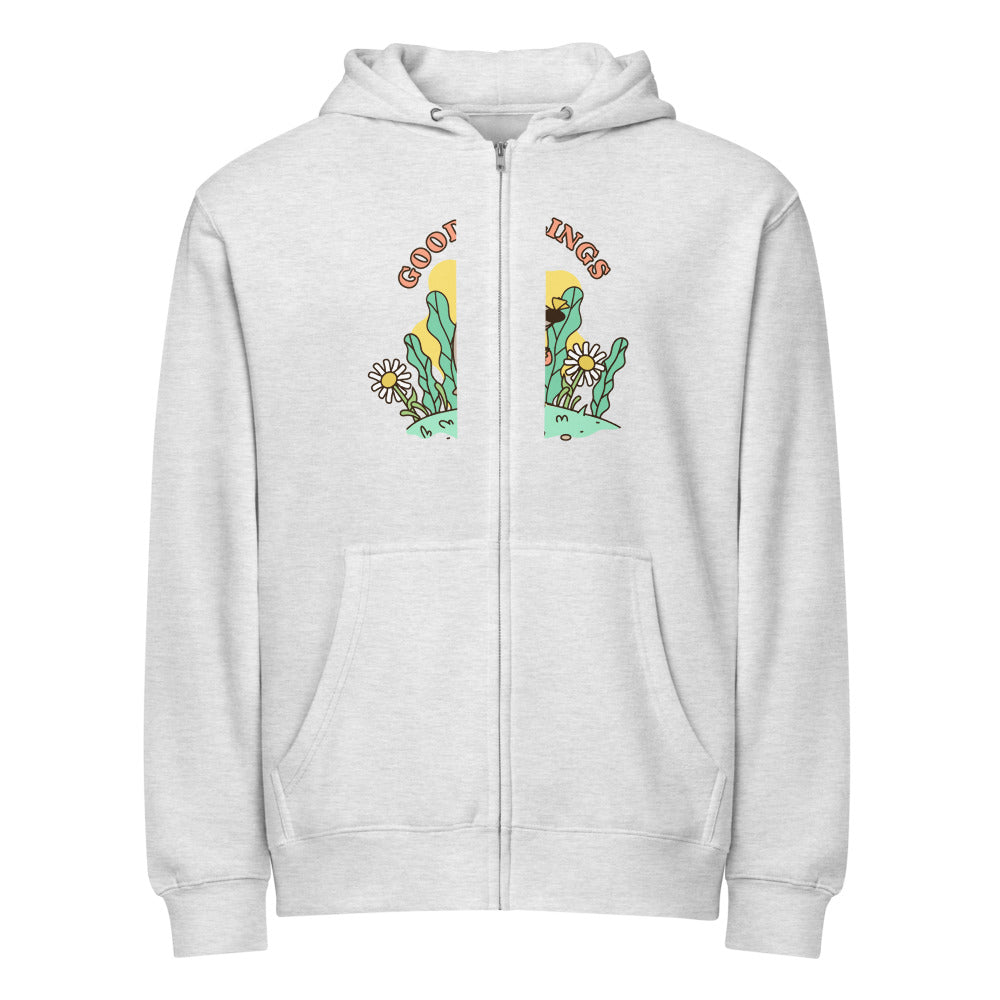 Good feelings | Unisex Premium Full Zip Hoodie | Lane Seven LS14003