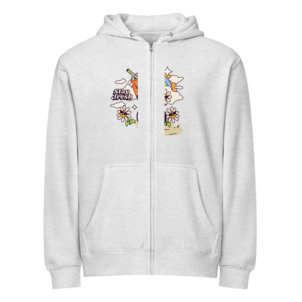 Stay fresh | Unisex Premium Full Zip Hoodie | Lane Seven LS14003