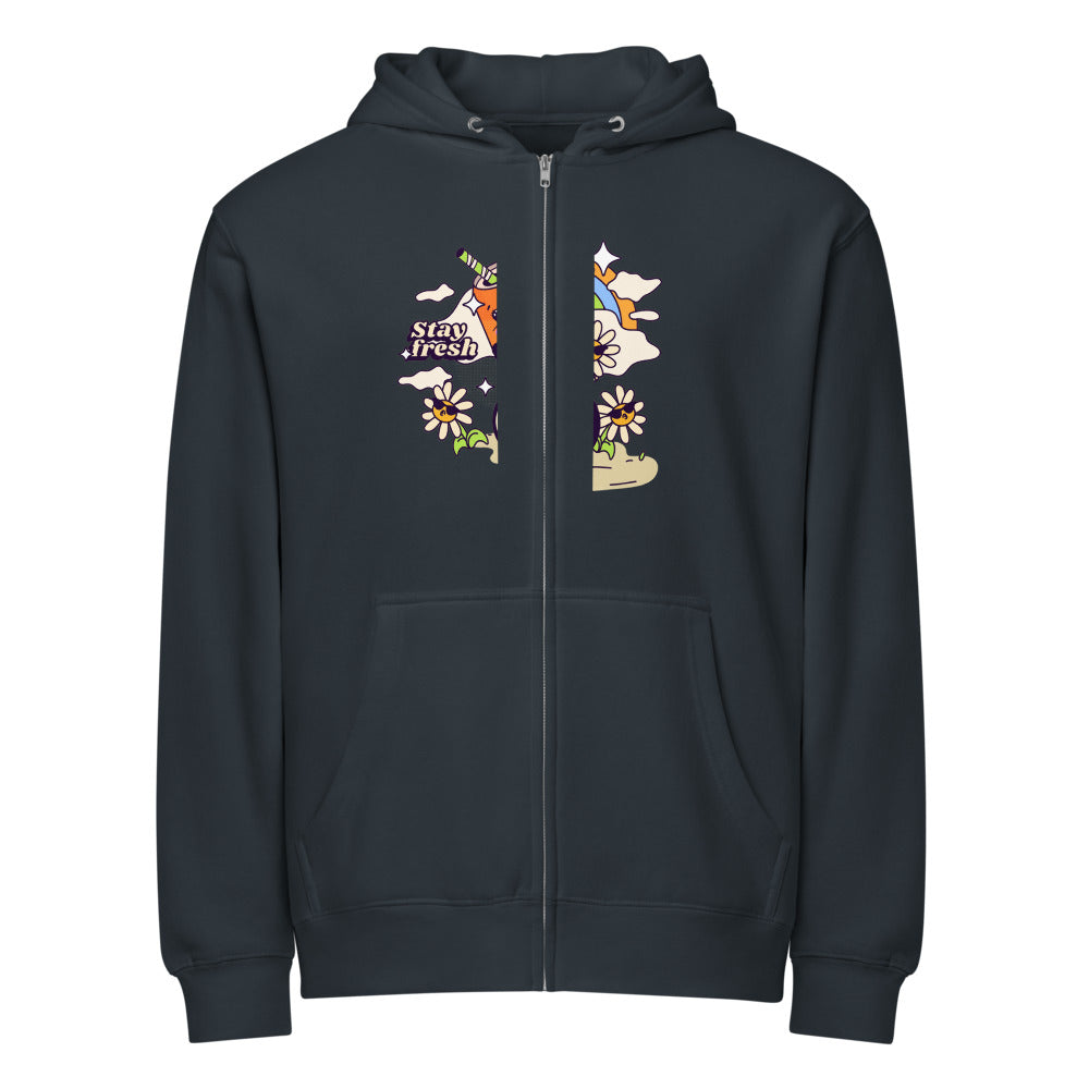 Stay fresh | Unisex Premium Full Zip Hoodie | Lane Seven LS14003