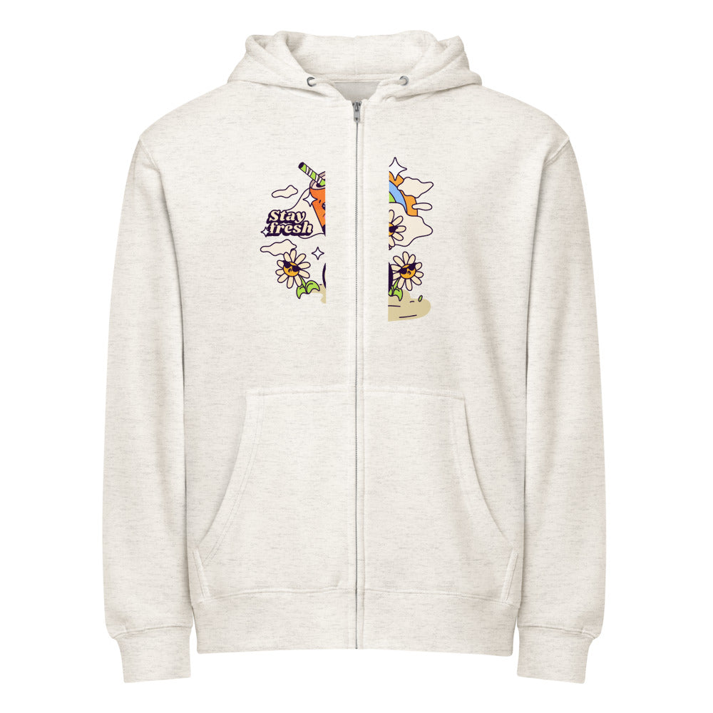 Stay fresh | Unisex Premium Full Zip Hoodie | Lane Seven LS14003