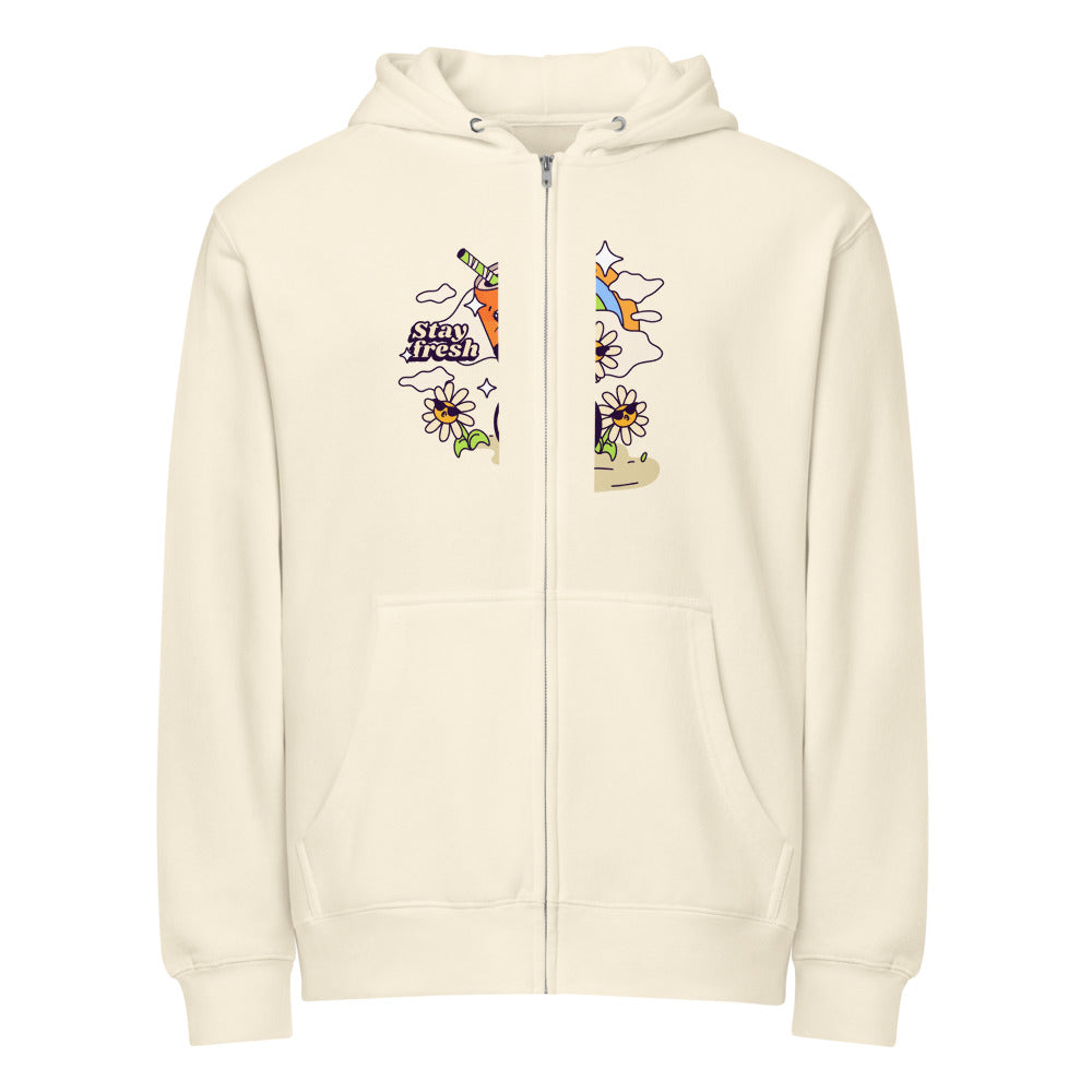Stay fresh | Unisex Premium Full Zip Hoodie | Lane Seven LS14003