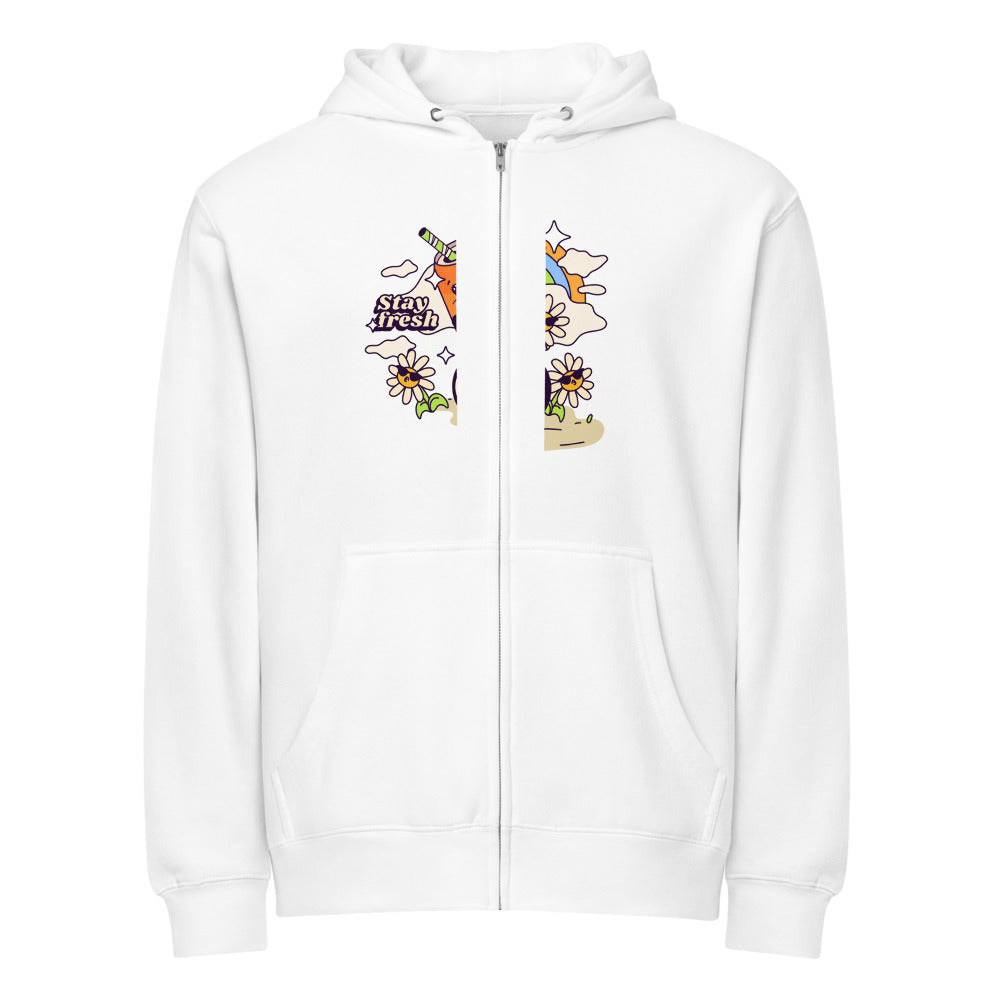 Stay fresh | Unisex Premium Full Zip Hoodie | Lane Seven LS14003