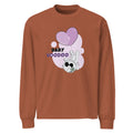 Ted heart - Baby voodoo | Unisex Premium Heavyweight Long Sleeve Shirt | AS Colour 5081