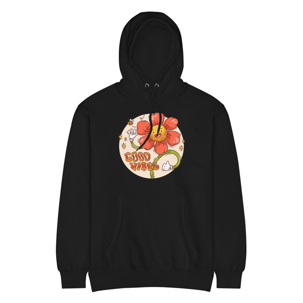 Good vides | Unisex Premium Mid-Weight Hoodie | Lane Seven LS14001