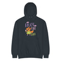 Orange fox - Ẹnoy the day | Unisex Premium Mid-Weight Hoodie | Lane Seven LS14001
