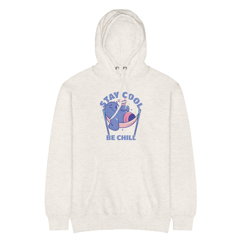 Stay cool be chill | Unisex Premium Mid-Weight Hoodie | Lane Seven LS14001