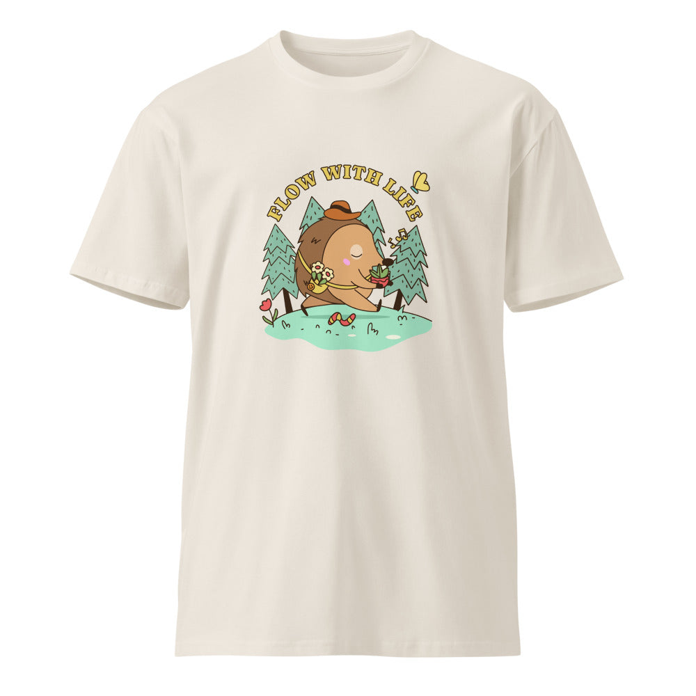 Flow with life | Unisex Premium T-Shirt | AS Colour 5001T