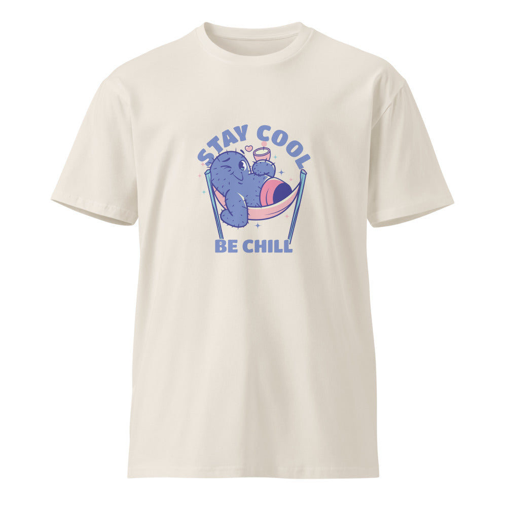 Stay cool be chill | Unisex Premium T-Shirt | AS Colour 5001T