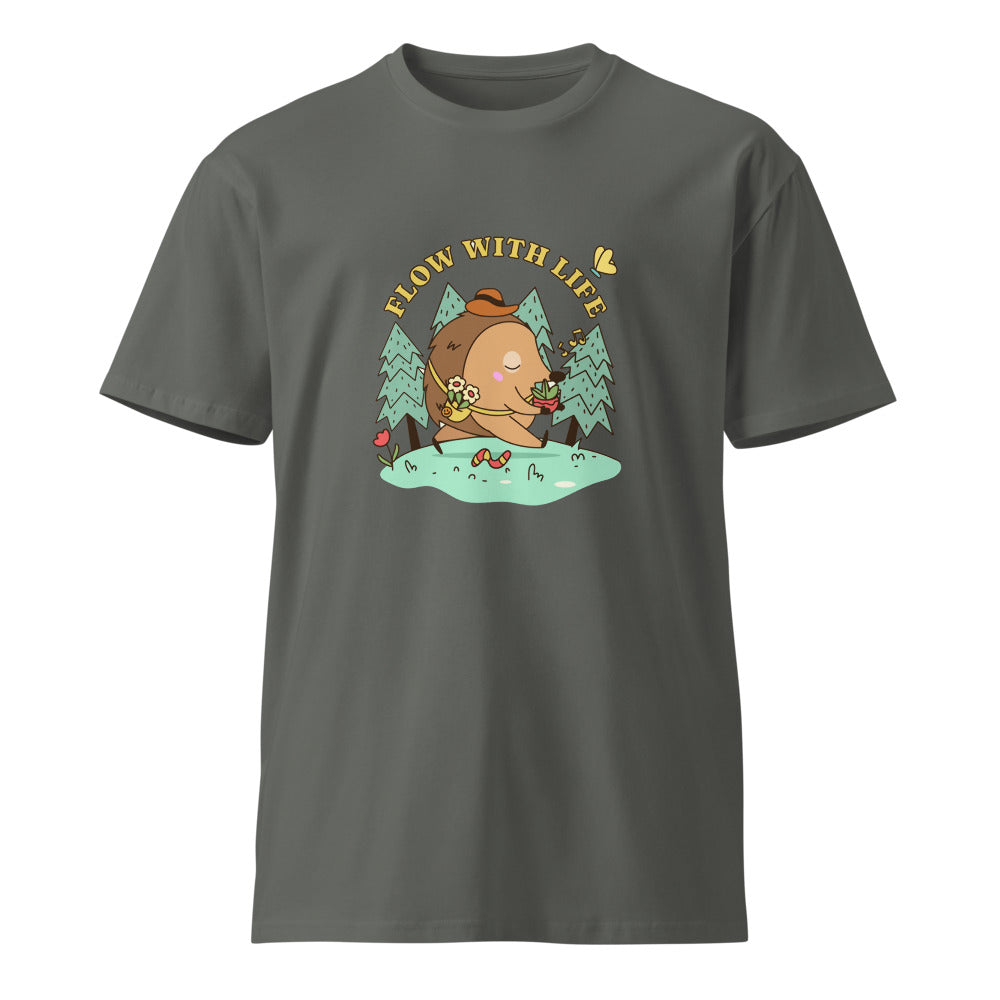 Flow with life | Unisex Premium T-Shirt | AS Colour 5001T