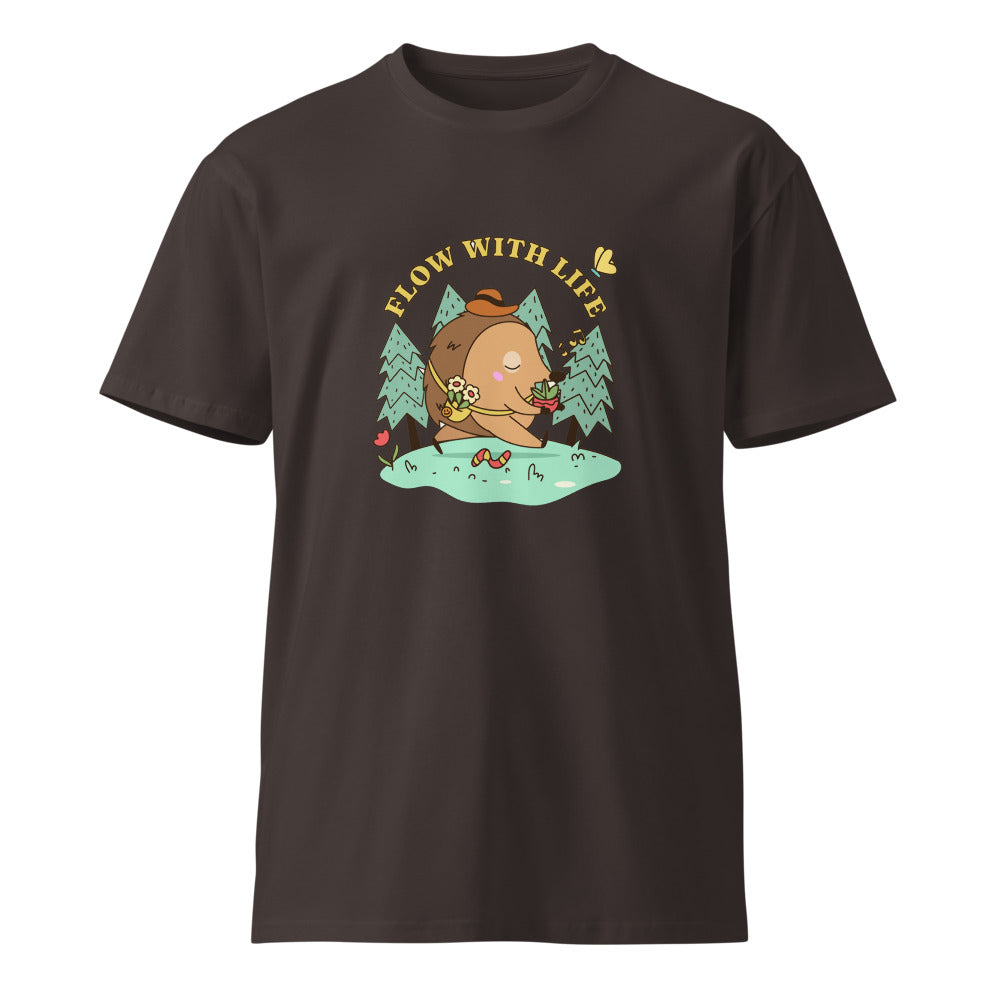 Flow with life | Unisex Premium T-Shirt | AS Colour 5001T