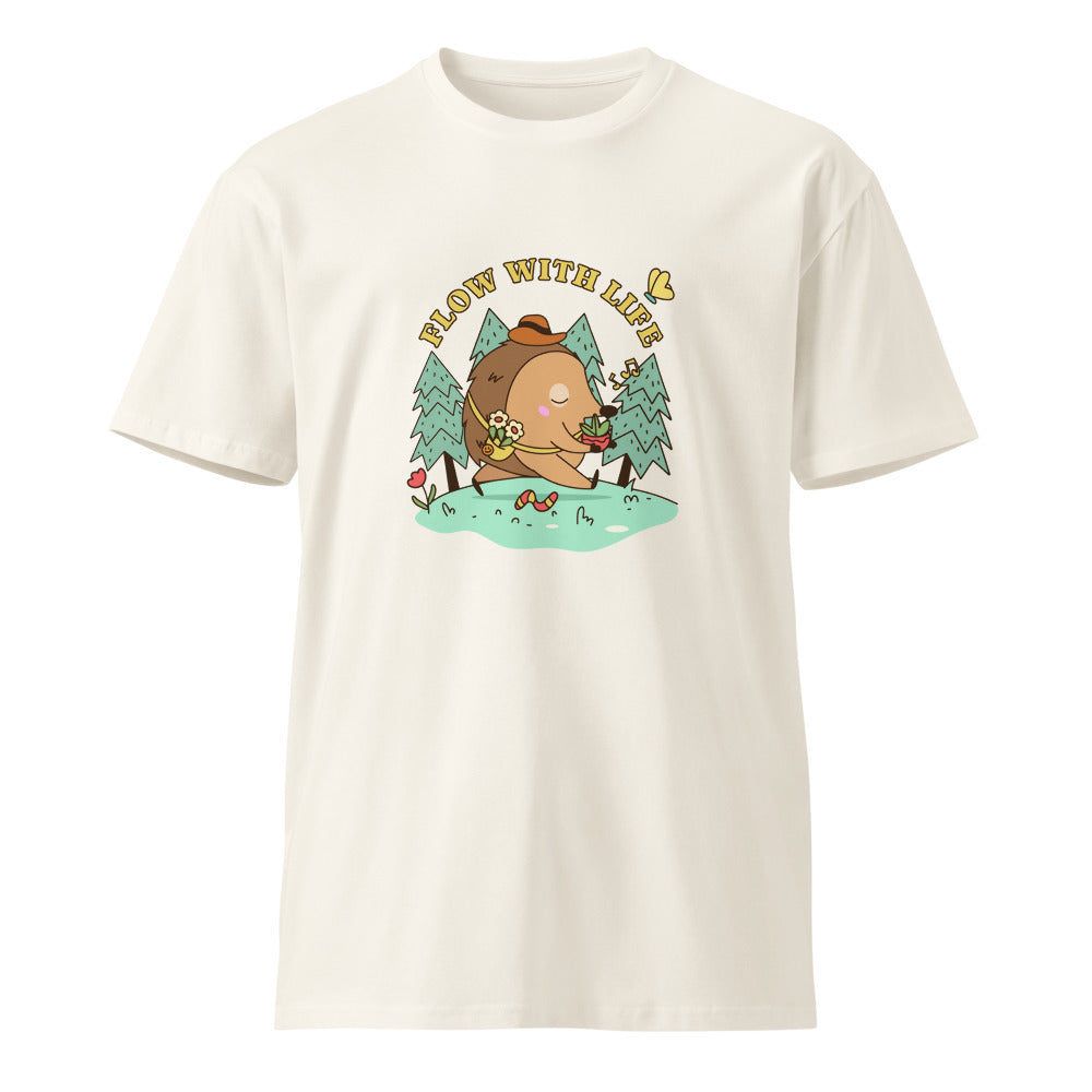 Flow with life | Unisex Premium T-Shirt | AS Colour 5001T