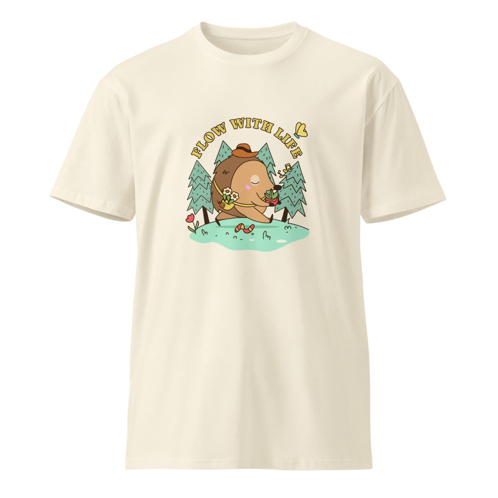 Flow with life | Unisex Premium T-Shirt | AS Colour 5001T