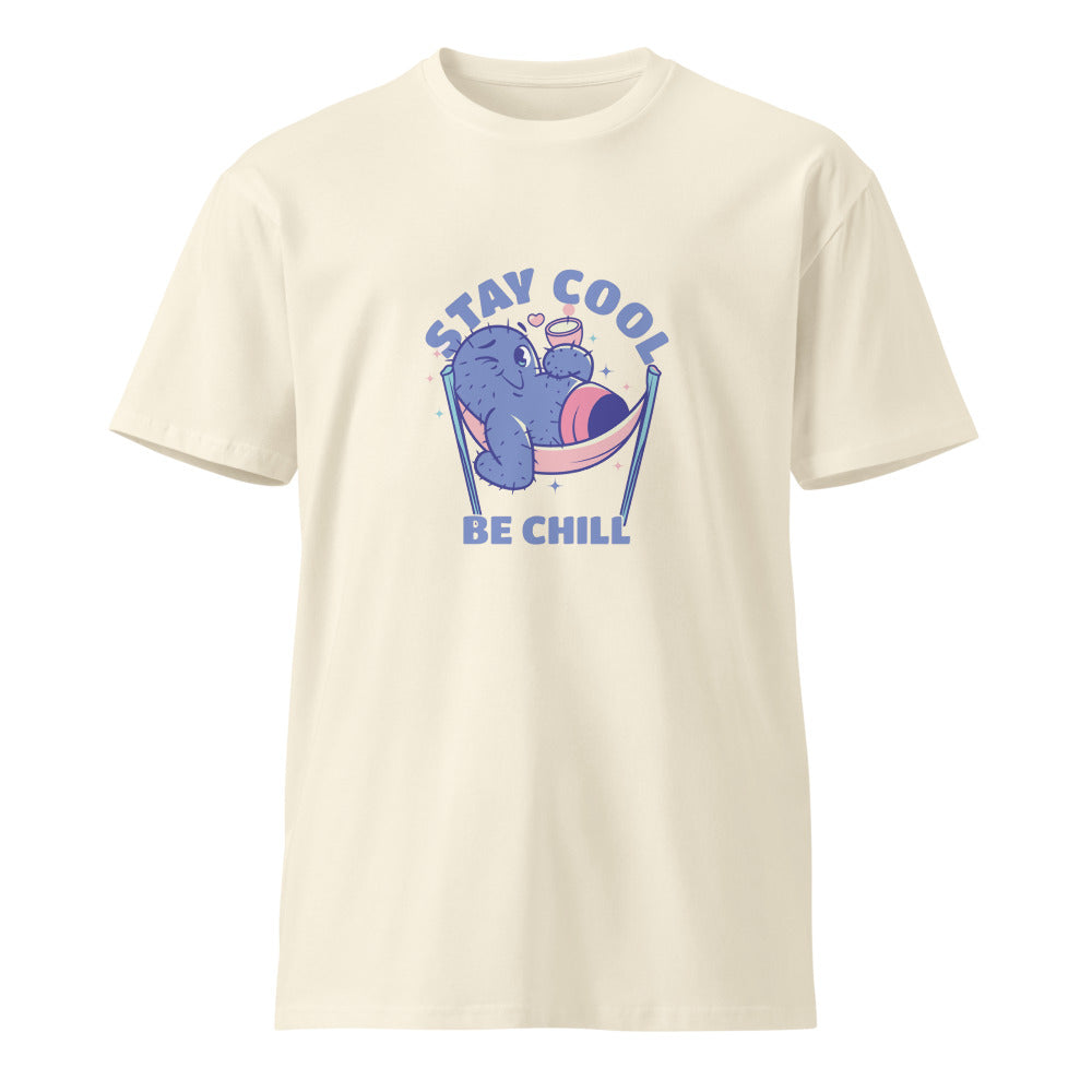 Stay cool be chill | Unisex Premium T-Shirt | AS Colour 5001T