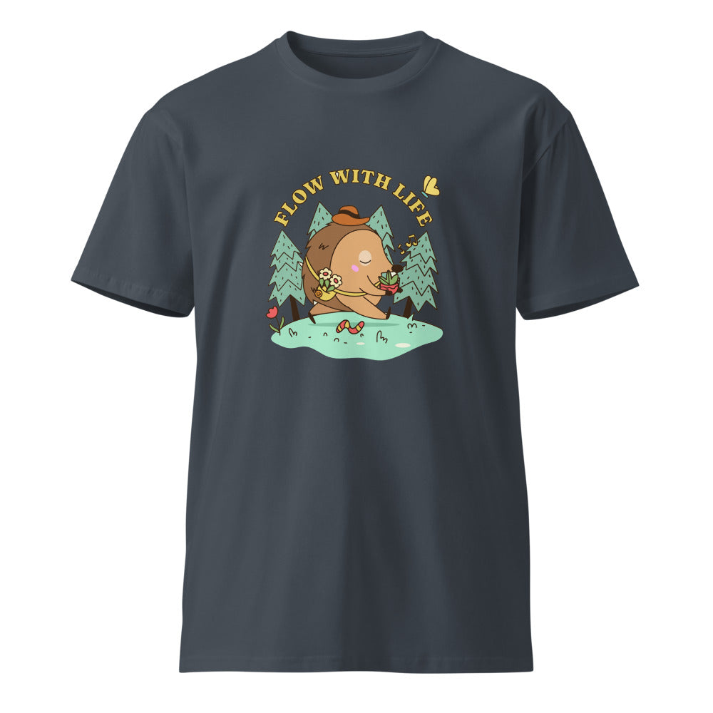 Flow with life | Unisex Premium T-Shirt | AS Colour 5001T