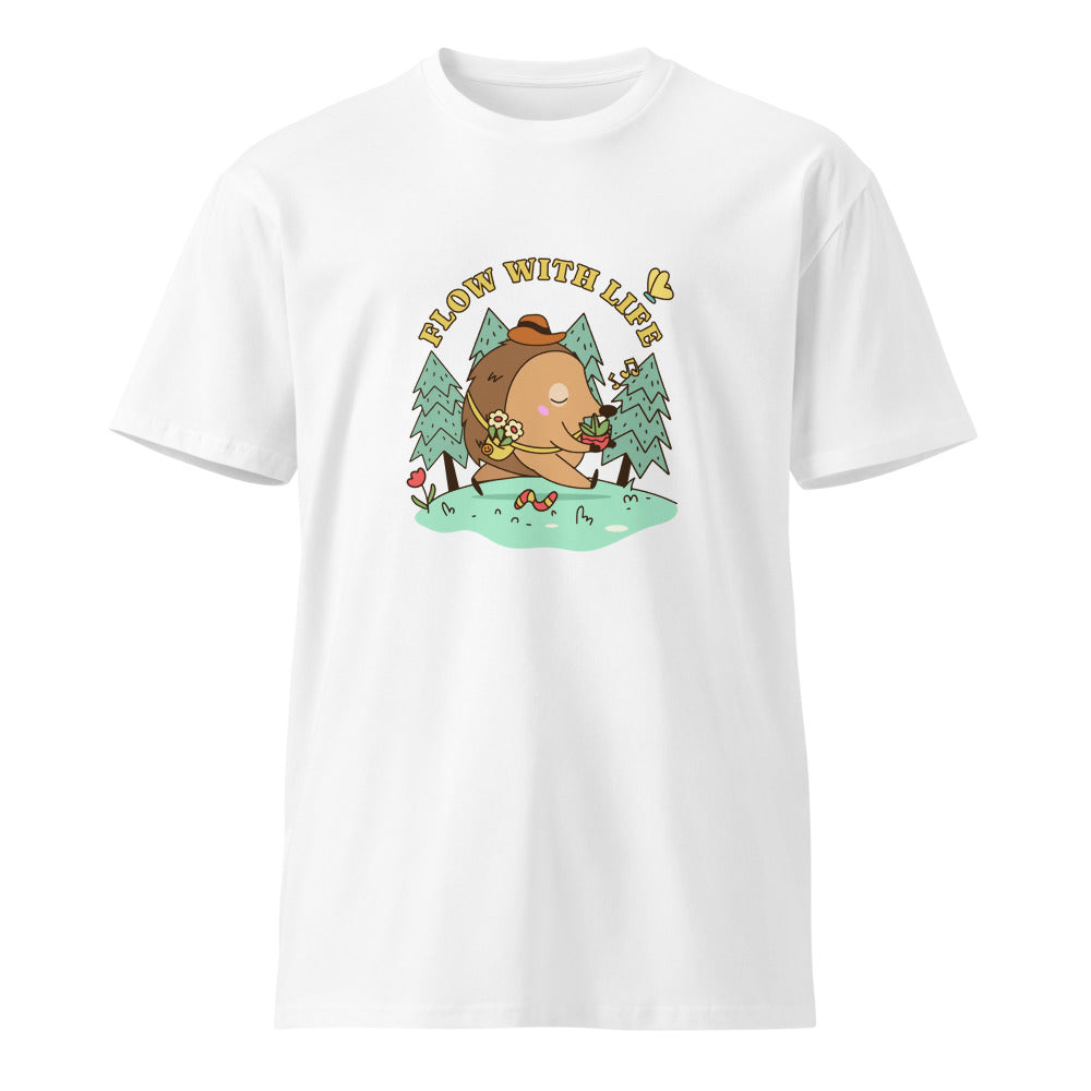 Flow with life | Unisex Premium T-Shirt | AS Colour 5001T