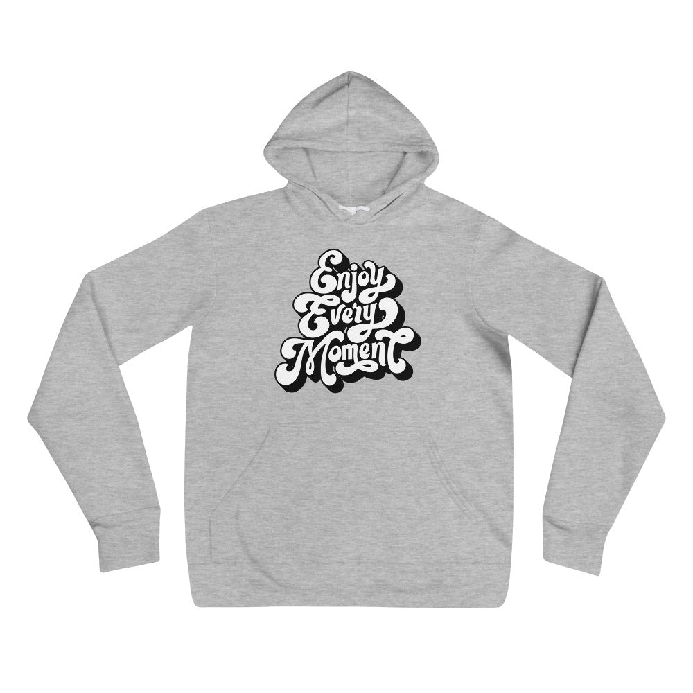 Enjoy every moments white | Unisex Pullover Hoodie | Bella + Canvas 3719